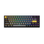 Akko Black and Gold 3068B Plus 65% 68-Key RGB Hotswap Jelly Black
