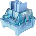 Attack Shark Jelly Blue Switches Factory Lubed (50 Pcs box)