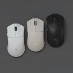 Darmoshark M3 PMW3395 Tri Mode Wireless Gaming Mouse (Black/Camel/White)