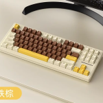 Xinmeng M87 PRO [ICE Blue Backlit] Wired Gasket Mounted Hotswap Mechanical Keyboard